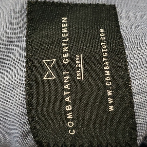 Combatant Gentlemen 2BT Vent Pleat Sport Jacket Sz 40S - Picture 7 of 14